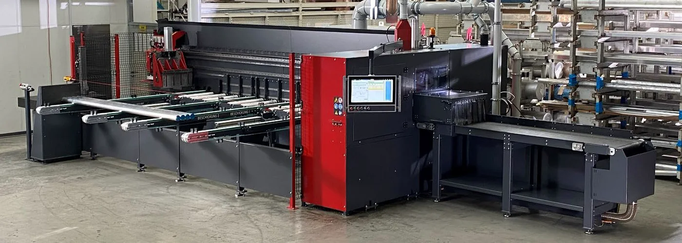 Machine de découpe de profilés aluminium Cross Cut Briganto